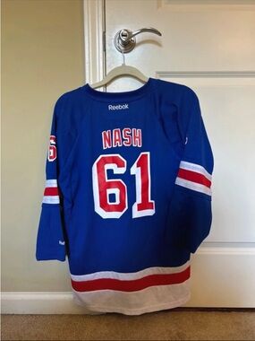 New York Rangers Youth Rick Nash Reebok Jersey